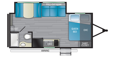 2022 Pioneer SS171 floor plan
