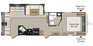 2016 KEYSTONE 289 floor plan